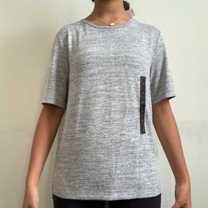 Banana Republic Grey “LuxeSpun” Knit Top NWT